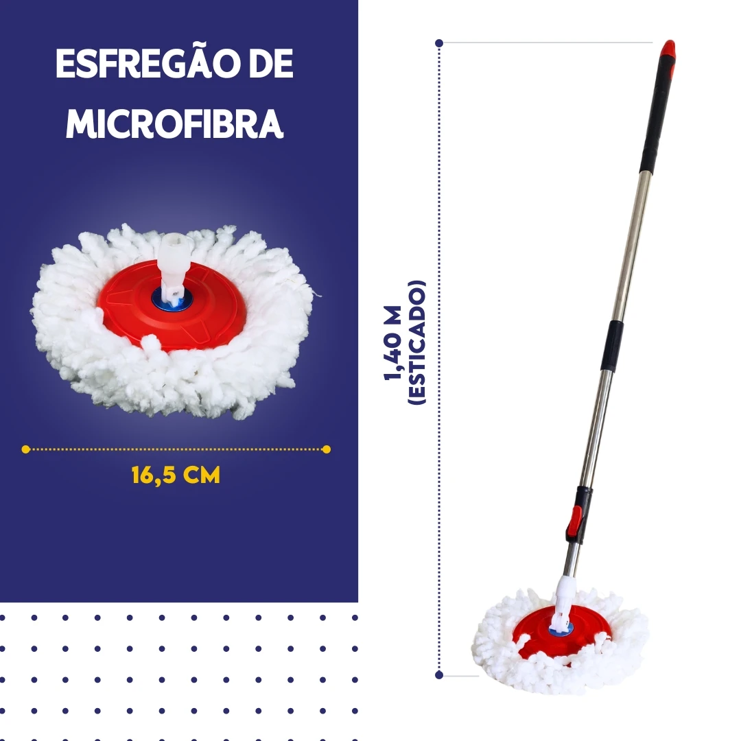 Full Swivel Mop Cable With 140 Cm - Nybc