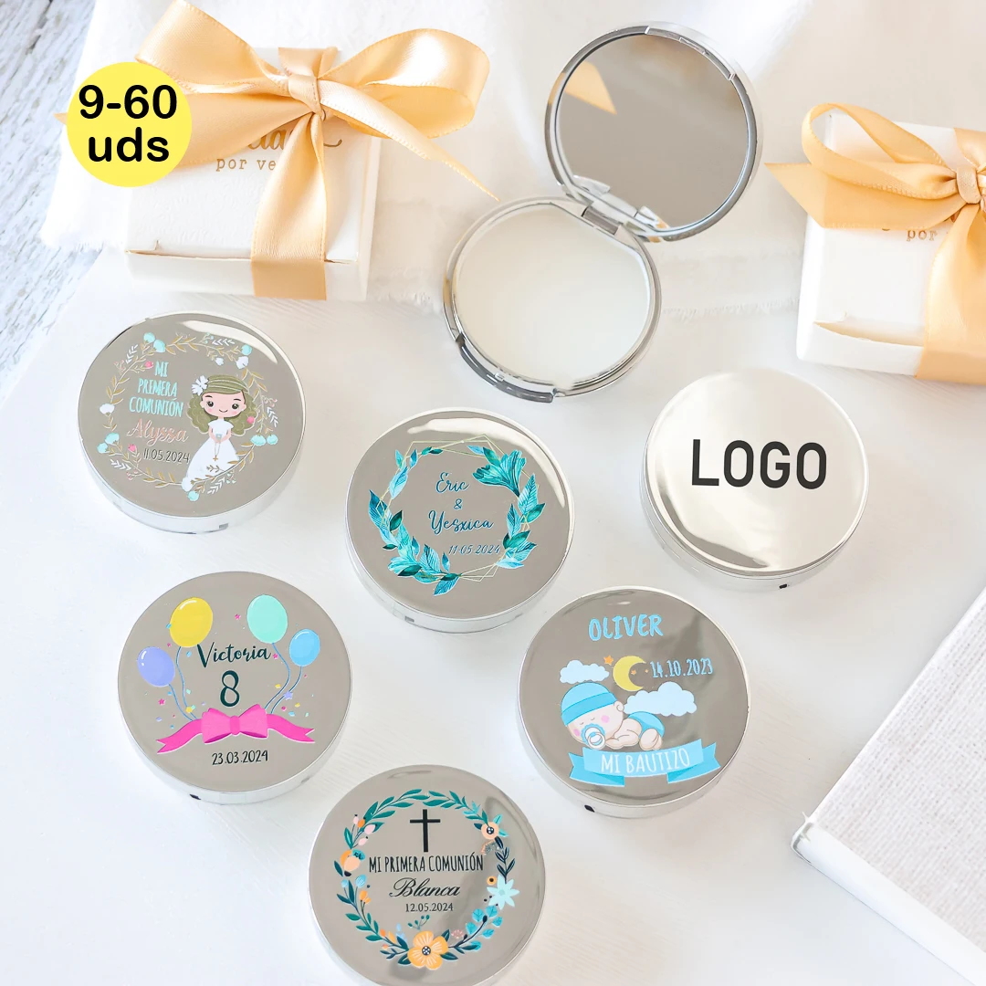 Lot 9 to 60 PCs Personalized Balm, Vanilla Aroma, Recording, Box and Bow, Personalized Details, Original Gifts for Women, Communion Details, Christening Memories, Wedding Details, Gift Store