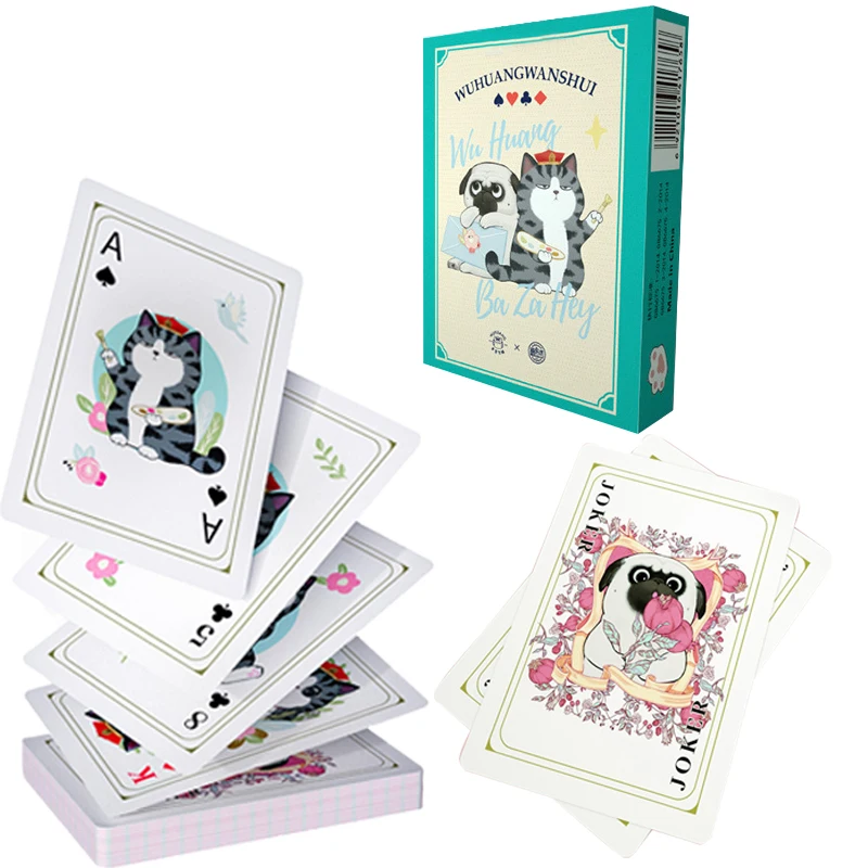 1-pcs-dos-desenhos-animados-gato-poker-jogando-cartas-tabuleiro-multijogador-jogos-de-mesa-truques-magicos-poker-truques-ilusao-rua-mentalismo-aderecos