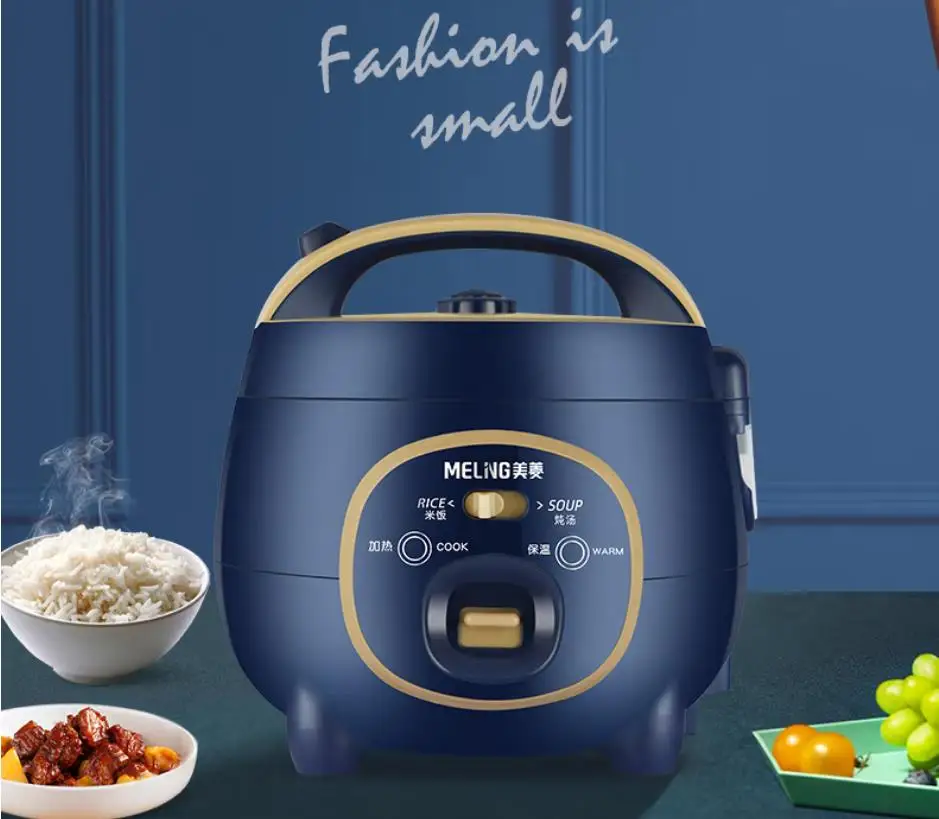 Meiling BLUE household Auto rice machine  home mini electrichome rice cooker 1.8L small soup cooker 230v