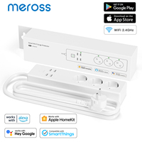 Meross HomeKit Smart Power Strip WiFi Surge Protector EU Plug Power Socket Support Siri Alexa Google Assistant SmartThings