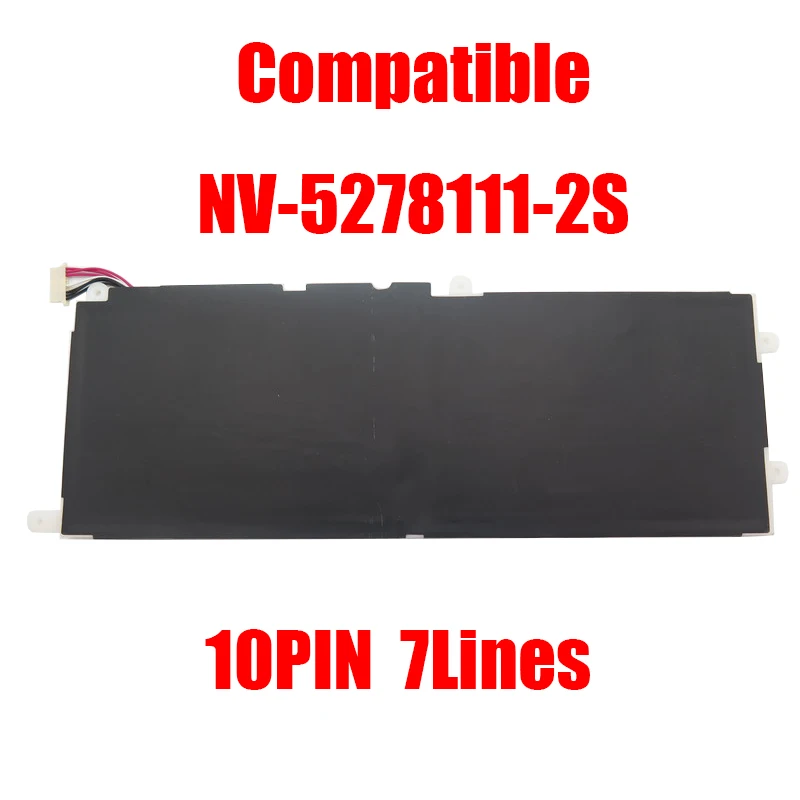 

Laptop Battery Compatible NV-5278111-2S 5278111-2S 7.4V 5000MAH 37WH 10PIN 7Lines New