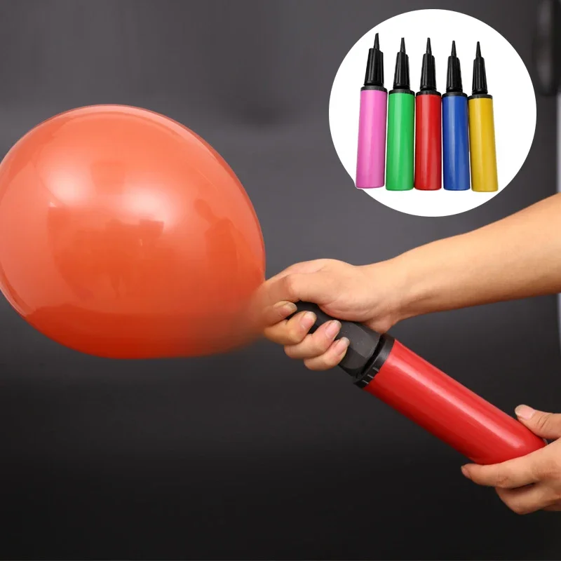 Pompe à ballons, accessoires de ballons, chaîne de ballons, gonfleur à main, pompe à Air, fournitures de décoration pour mariage, saint-valentin, fête d'anniversaire