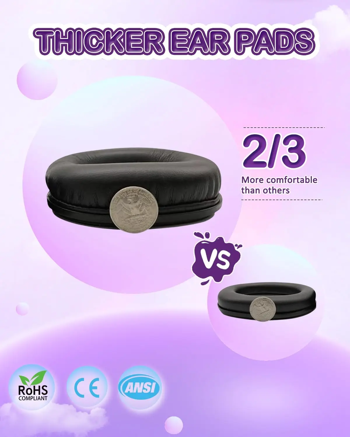 ZOHAN Kids Ear Protection Headphones Noise Reduction Ear Muffs Autism Toddler Childhood Ear Defenders Sleep Soundproof Gift