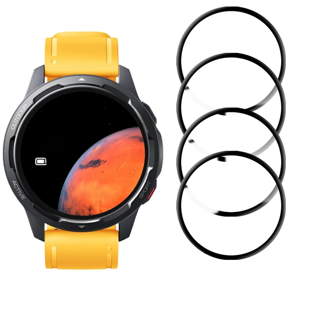 Protecteur d'écran souple HD pour montre connectée Xiaomi Watch S1 Active S1 Pro S1, Film de protection pour Mi S1/S1Pro/S1 Active