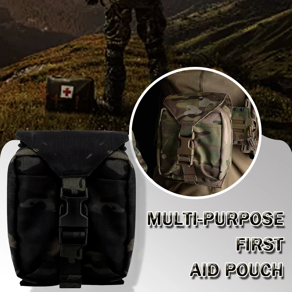 

Multi-purpose First Aid Pouch Rapid Deployment Medical First Aid Kit Rip Away IFAK Pouches Outdoor Survival Gear Essentials