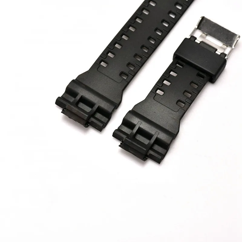 For Casio G-shock Camouflage Watchband H GA-100/110/120/150/GD-100/110/120/G-8900/GR-8900/GW-8900 Convex 16mm Resin Strap