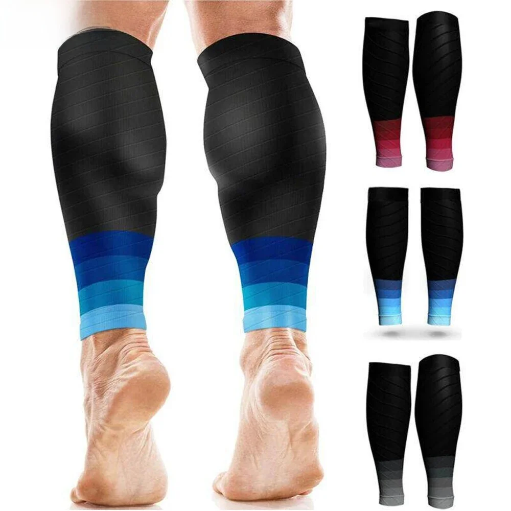AliExpress SPOSAFE 1Pair Sports Calf Compression Sleeves Calf Support Brace Leg Guards Shin Splint Cycling Running Basketball Football Volleyball