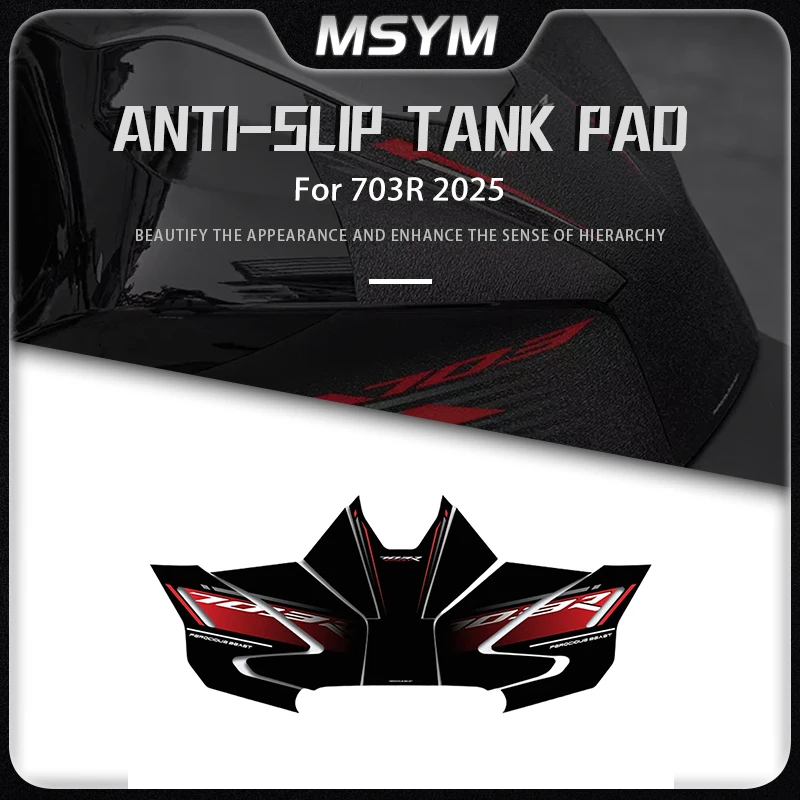 Anti Wear Fuel Tank Sticker Anti Scratch And Anti Slip Protective Film Modification Motorcycle Accessories For ZONTES 703R 2025