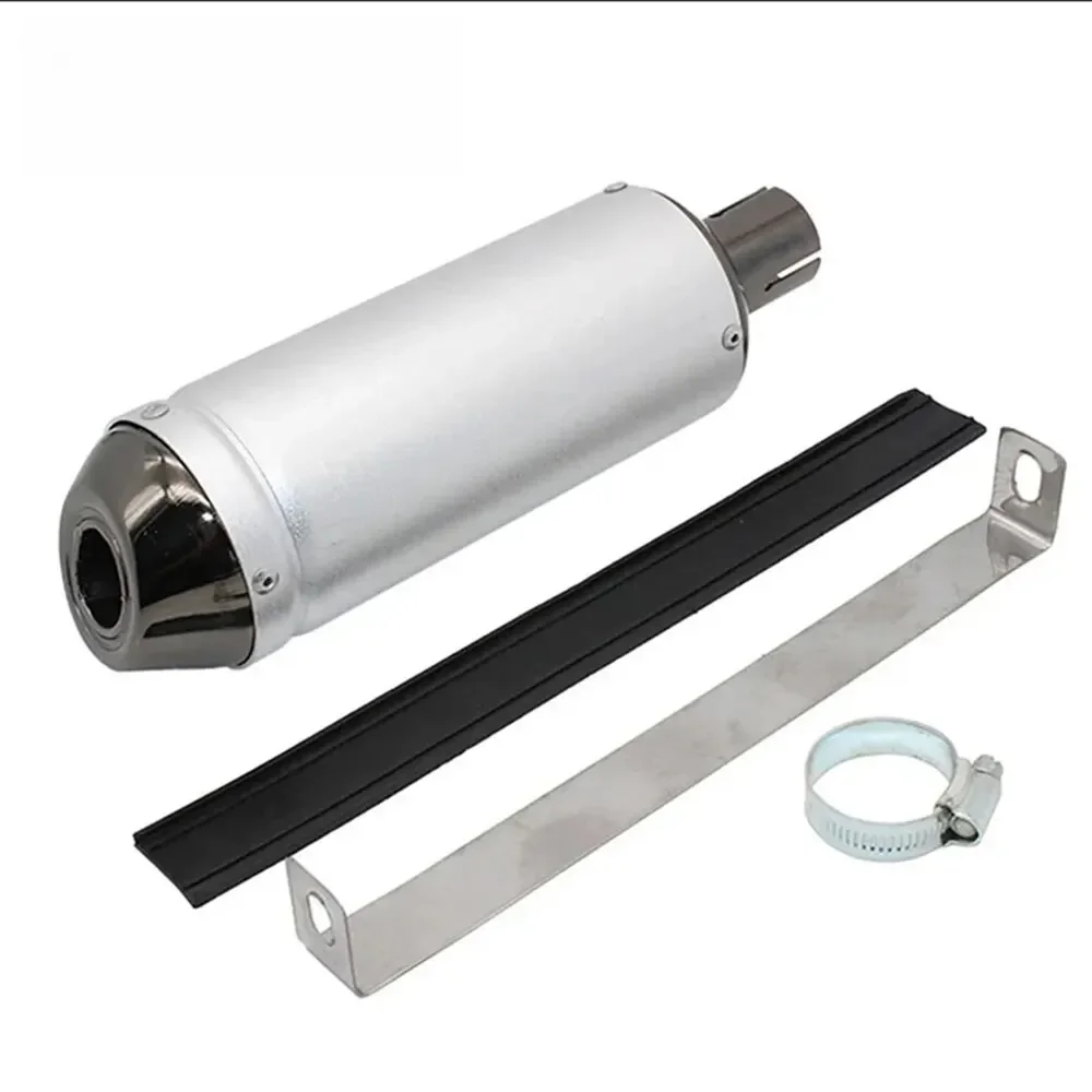 AliExpress PowerMotor Exhaust Pipe for Motorcycle Muffler Systems Silencer Universal Dirt Pit Bike 125cc 150cc Motorbike 28mm ATV Scooter Motocross