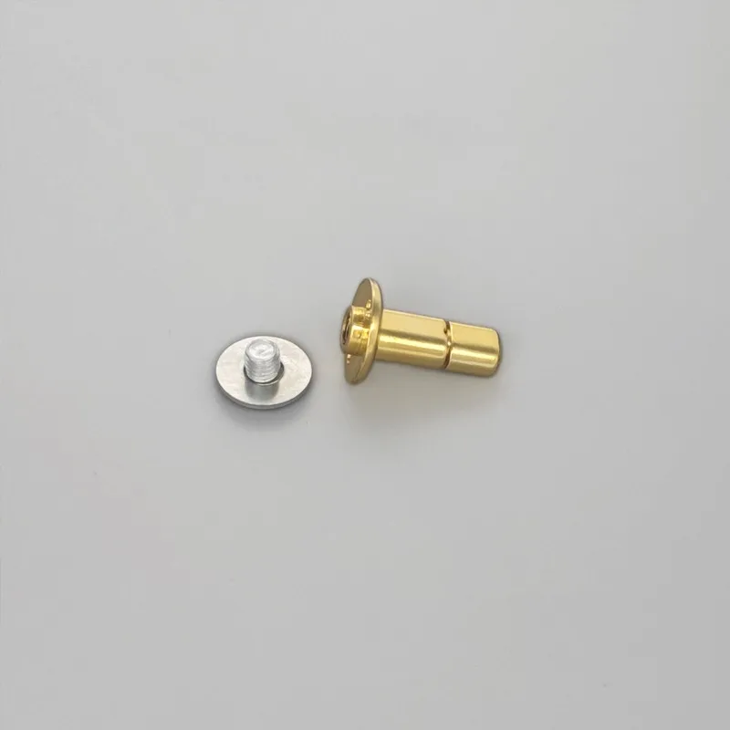 Screw Logo Set Lock Buckle Maintenance Use Repair Your Button Of The Bag Gold Color Hardware Luxury Bag