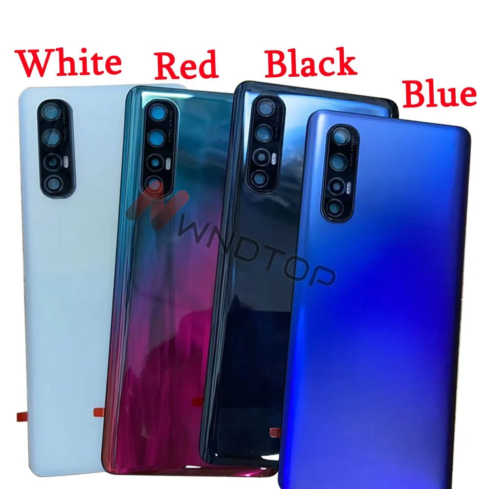 High Quality For Oppo Find X2 Neo Battery Cover Rear Housing Door Case With Camera Lens For Oppo Reno 3 Pro 5G Battery Cover