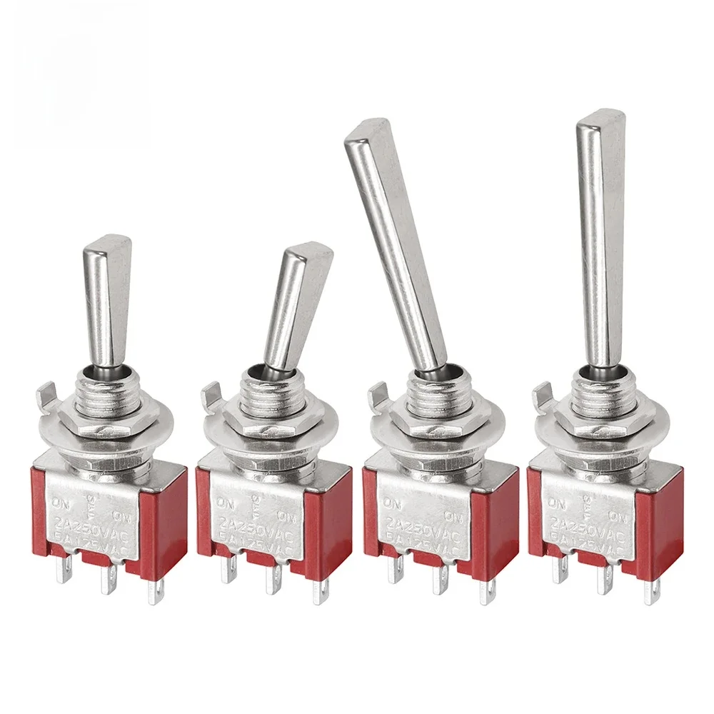 SH T80-T Serie Flachgriff 6,35 mm Panel Mount Mini Kippschalter für RC Modell Fernbedienung