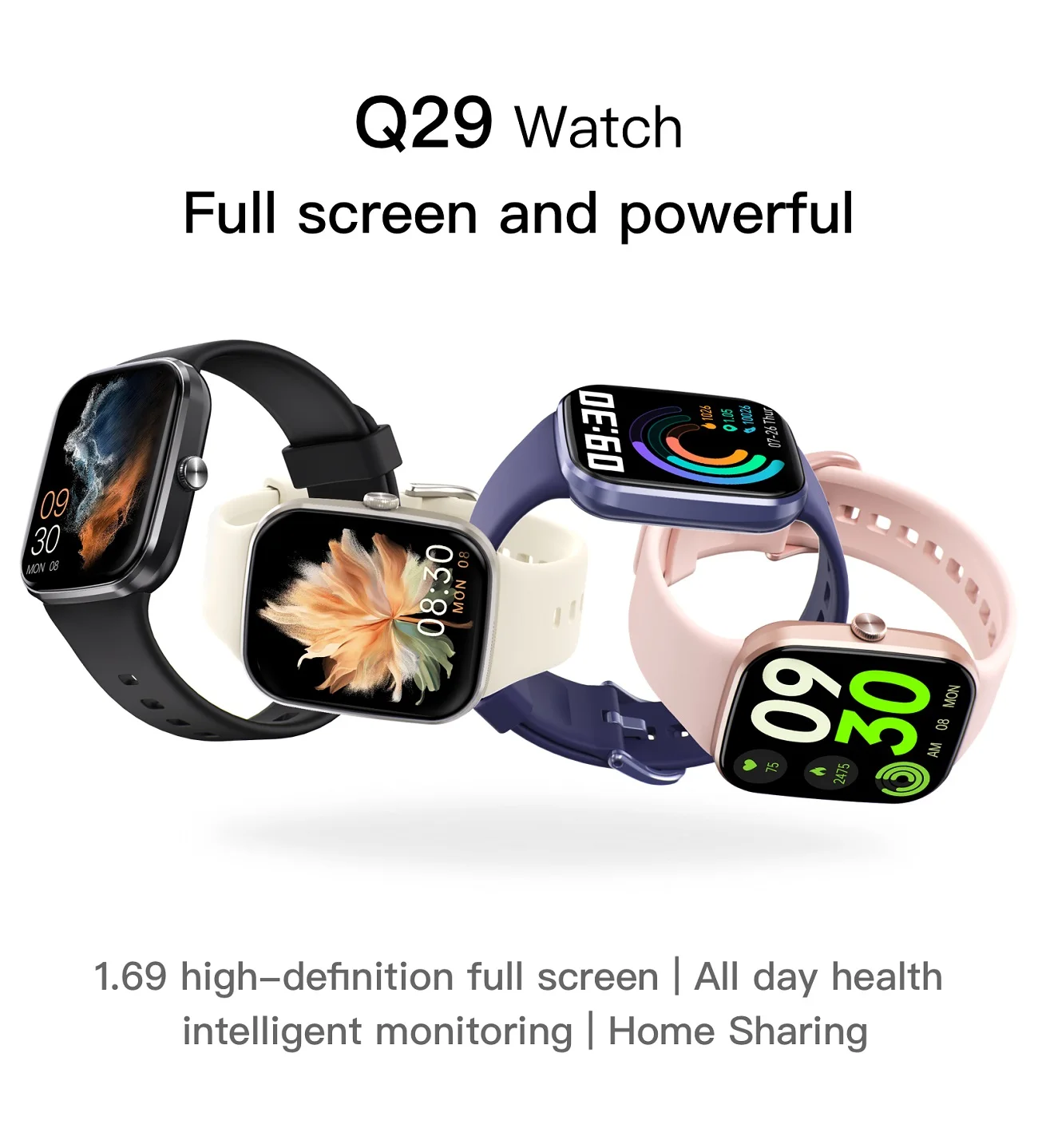 

Bluetooth Smart Watch for Sport and Health Monitoring Work well with Android and iPhone,Stress and Sleep, Keep Health App