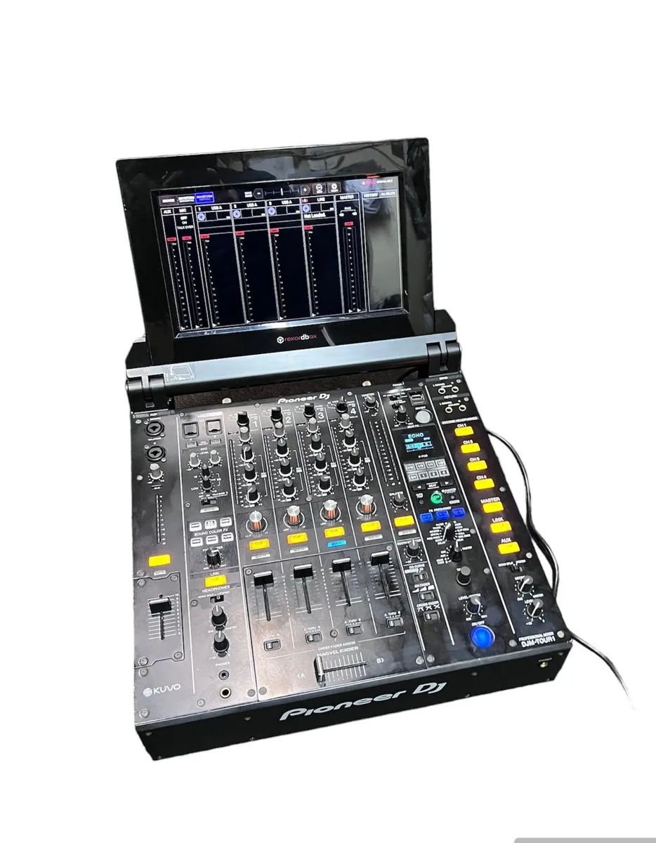 Высокие скидки на....@ 4-канальный цифровой микшер Pioneer DJM-TOUR1 со складным сенсорным экраном//-