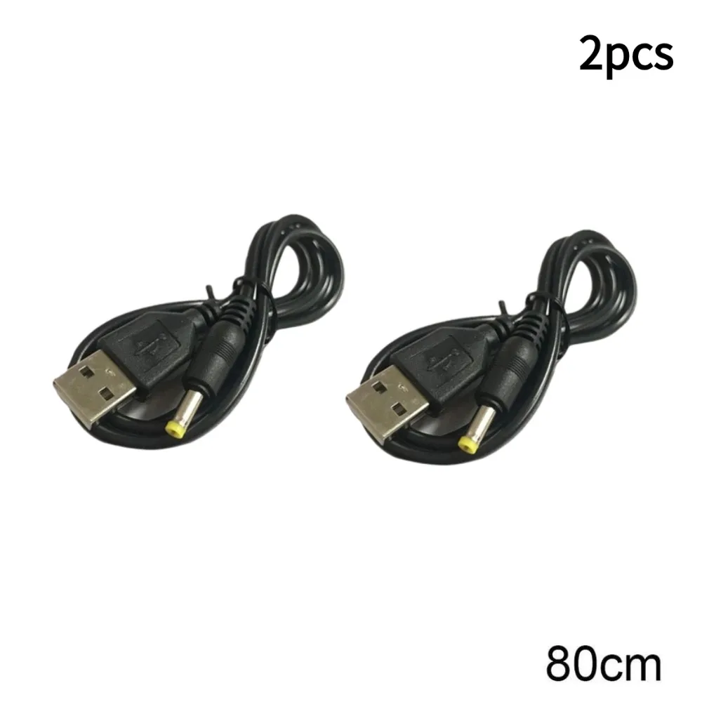 80 cm 5 V 1A USB-zu-DC-Ladekabel Ladekabel für PSP 1000 2000 3000 4,0 x 1,7 mm Stecker USB-Ladekabel