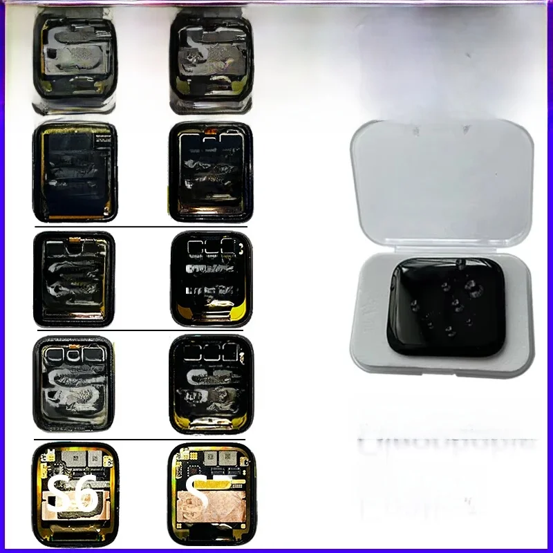 Dla Apple Watch Series 1 2 3 38/42MM LCD Cellular+GPS Display Touch Screen Digitizer Dla iWatch Series 4 5 6 SE 40/44MM Display — zdjęcie 2