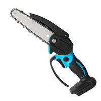 6 Inch Cordless Electric Saw For Makita 18V Battery Automatic Oiler Handheld Garden loggings Chainsaw Wood baking Power Tool ﻿