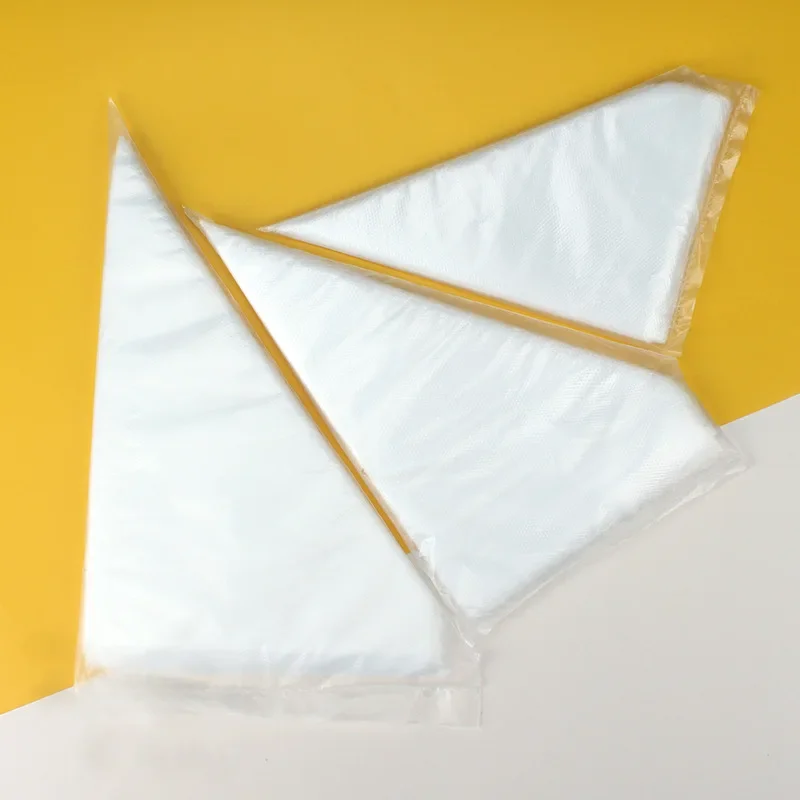 Sachets de poulet anti-agité pour décoration de gâteau, sac à douille pour glaçage de crème, outils de cuisson pour biscuit Chi, 100 pièces