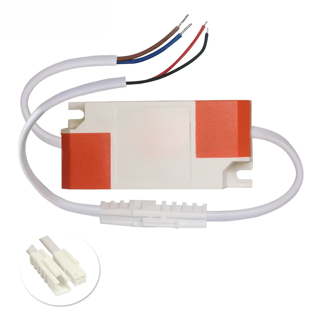 Transformateur de pilote LED 3W 5W 7W 12W 18W 20W 25W 36W 300mA, alimentation électrique à courant Constant, adapté aux lumières LED, panneau de bricolage