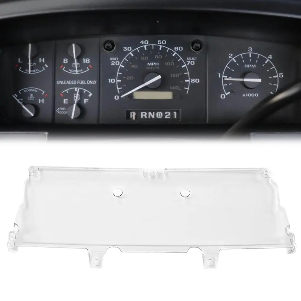 

Подходит для Ford F-150 1992-1996 Ford Instrument Gauge, крышка кластера, новая линза
