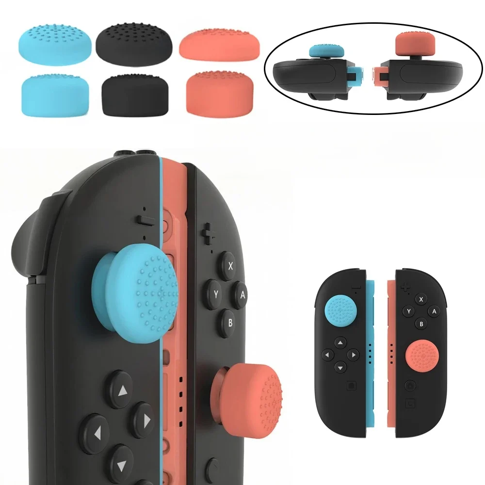 Capuchons de Joystick antidérapants en Silicone pour Nintendo Switch 2, 3 hauteurs de taille, conception ergonomique pour accessoires de jeu Switch2