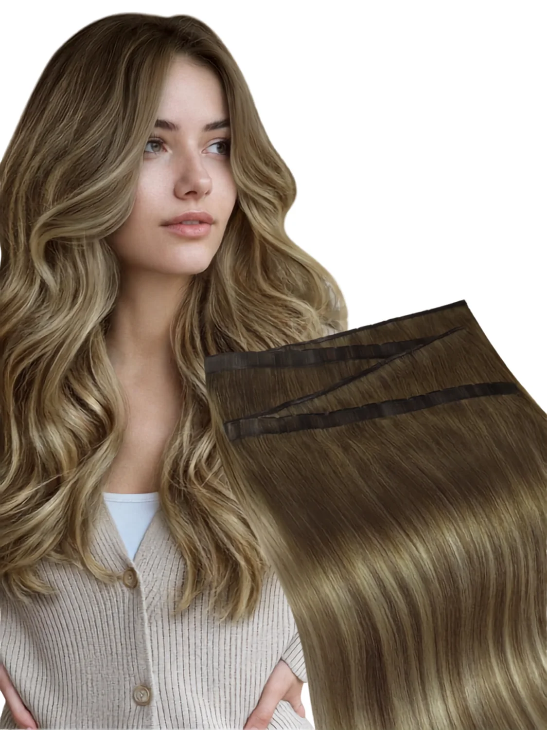 moresoo-butterfly-weft-hair-extensions-pu-hole-human-hair-invisible-genius-weft-50g-add-volume-straight-soft-remy-hair-for-women