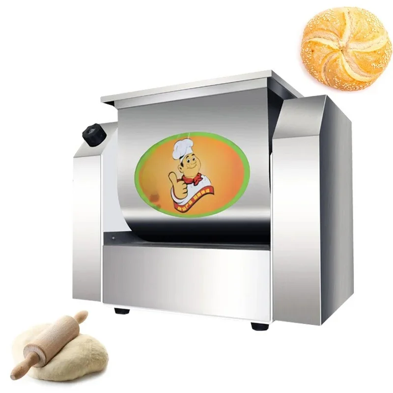 3/5/10KG Electric Flour Mixer Kneading Machine Food Mixer Stainless Steel Pasta Mixing Food Production