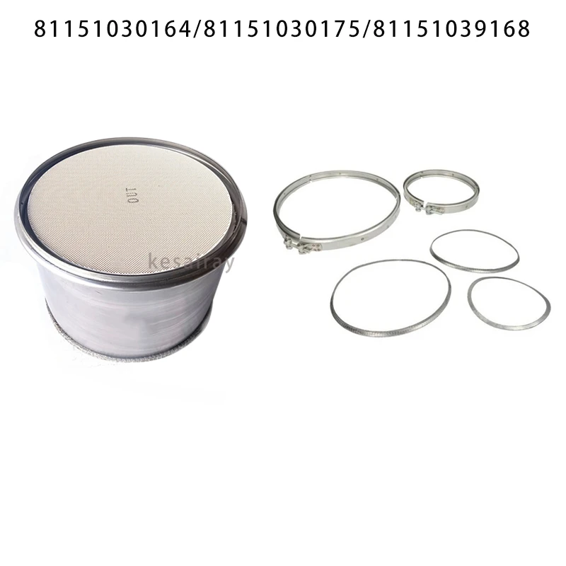 4II018 For MAN 81151030164 81151030175 81151039168 Soot Particle Filter for MAN TGX DPF Filter