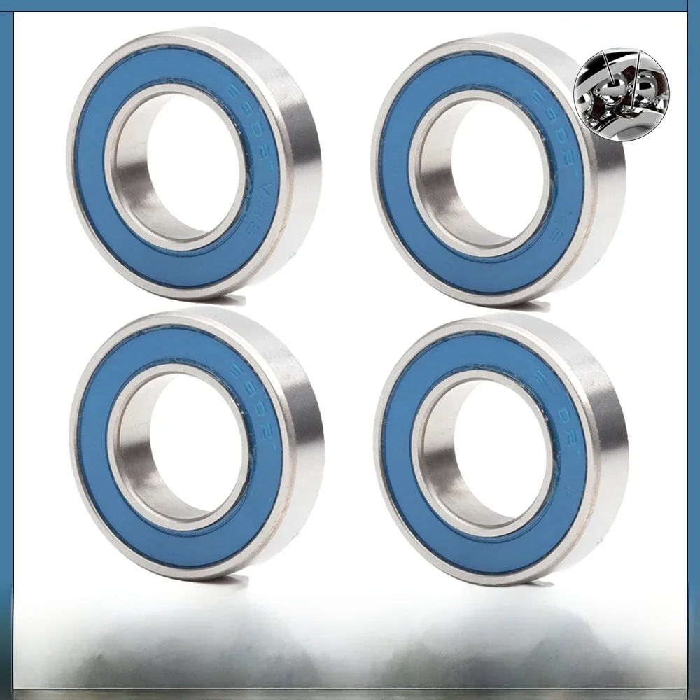 AliExpress FUSHI 6902 2RSV MAX Bearing 15*28*7 mm 4Pcs ABEC-5 Full Balls Bicycle Pivot Repair Parts 6902 2RS RSV Ball Bearings 6902-2RS 6902LLU