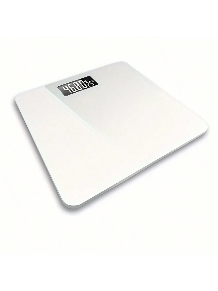 High-Accuracy Intelligent Body Scale - Compact Design, LCD HD Display, Battery Powered, Perfect for Home or Dormitory Use