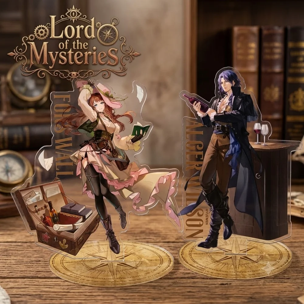 Lord of the Mysteries Acrylic Keychain Stand Gehrman Sparrow Klein Moretti Anime Figure Desktop Decor Treasure Fans Gift