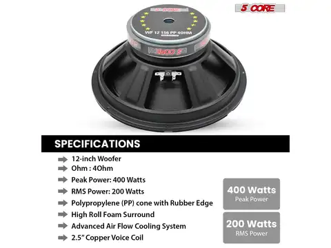 100/150W पैसिव सबवूफर 10/12 इंच स्पीकर 8ohm HiFi सबवूफर हाई फिडेलिटी ऑडियो होम थिएटर के लिए वुडन ऑडियो साउंड बॉक्स DJ 8 best sales स्पीकर 12 इंच - №4