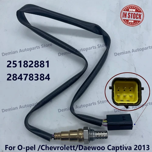 Imagen 1 del producto Sensor de oxígeno O2 para coche, accesorio para Chevrolet, Cruze, Captiva, Orlando, Opel, Vauxhall, Antara, Daewoo, Captiva, 25182881, 2.2L, Diesel, 2,0