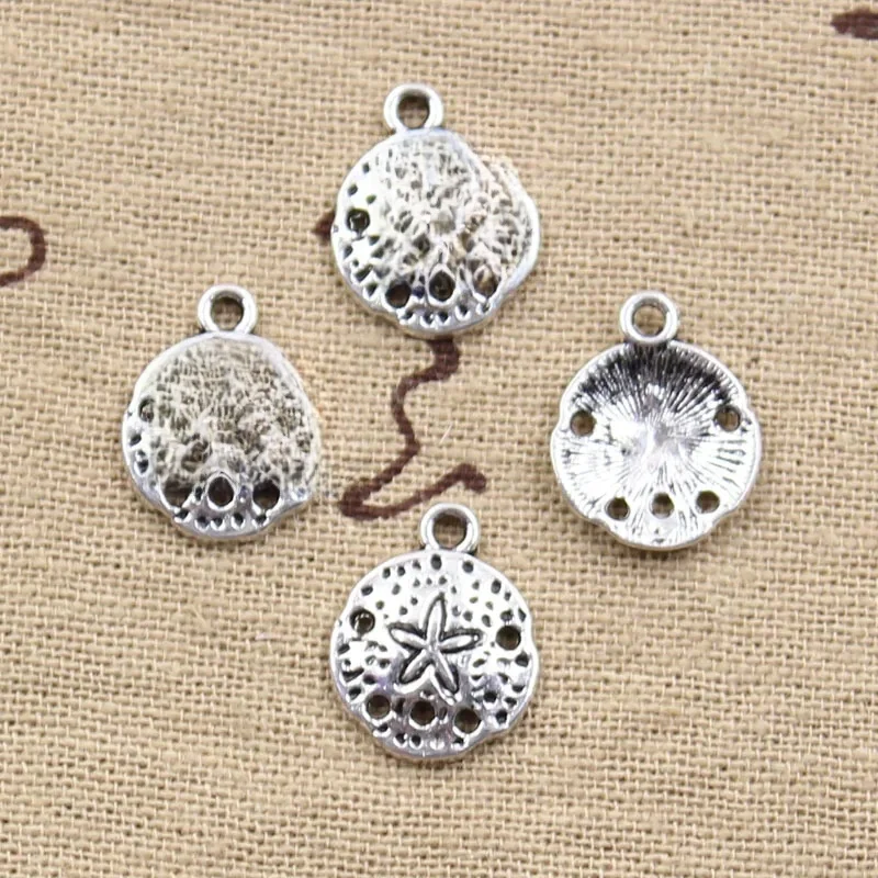 50 sztuk Charms rozgwiazda 15x12mm Antique wisiorek fit,Vintage tybetański brąz srebrny kolor, DIY dla bransoletka naszyjnik — zdjęcie 2