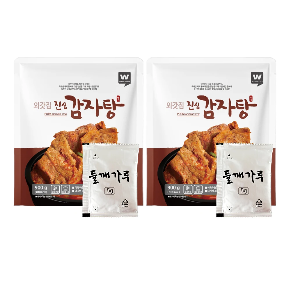 Ya-Dall Ya-Dak 900g X 2 Pack (2 bags of sesame powder/room temperature)