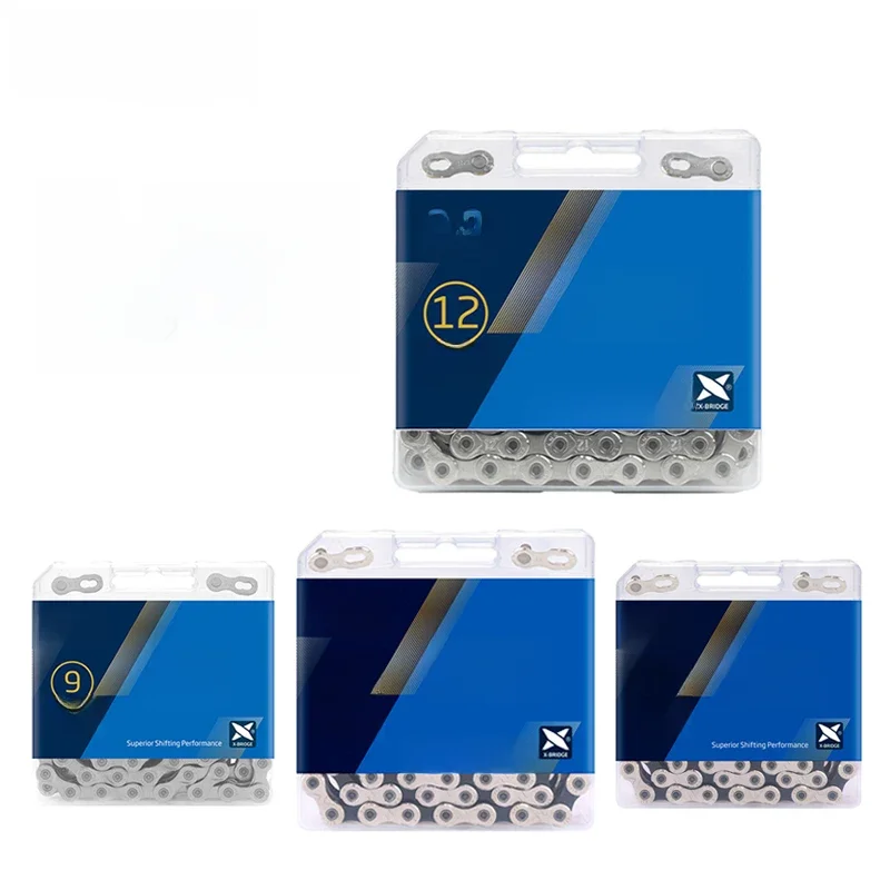 AliExpress KMC X9 X10 X11 X12 Mountain Bike Chain 116/118/126 links MTB Road Bicycle Chain With Magic buckle 9v 10v 11v 12V Chains for SRAM