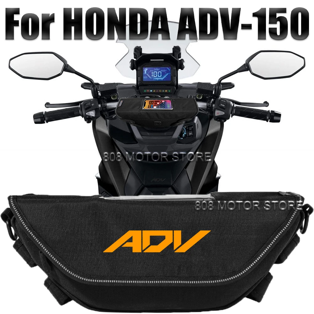 

For Honda ADV150 adv150 adv 150 Motorcycle accessories tools bag Waterproof And Dustproof Convenient travel handlebar bag