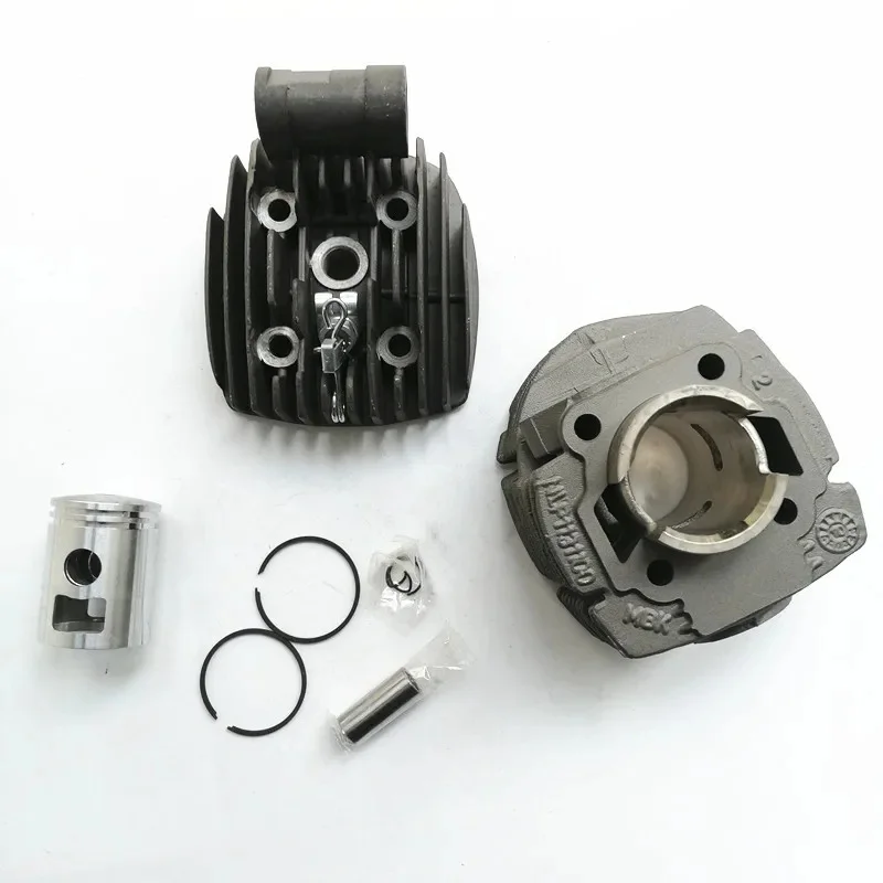 Cylinder motocyklowy głowy zestaw dla Mbk Av7 Booster duża pojemność 39mm zestaw siłowników z głowica tłoka 13mm Pin — zdjęcie 2