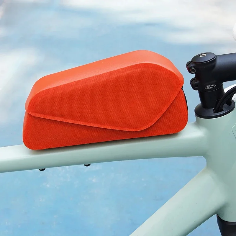 AliExpress CXWXC Bike Top Tube Bag TPU Waterproof Cycling Front Bag Magnetic Lid Gravel Road Bike Top Frame Bag With Screws or Straps