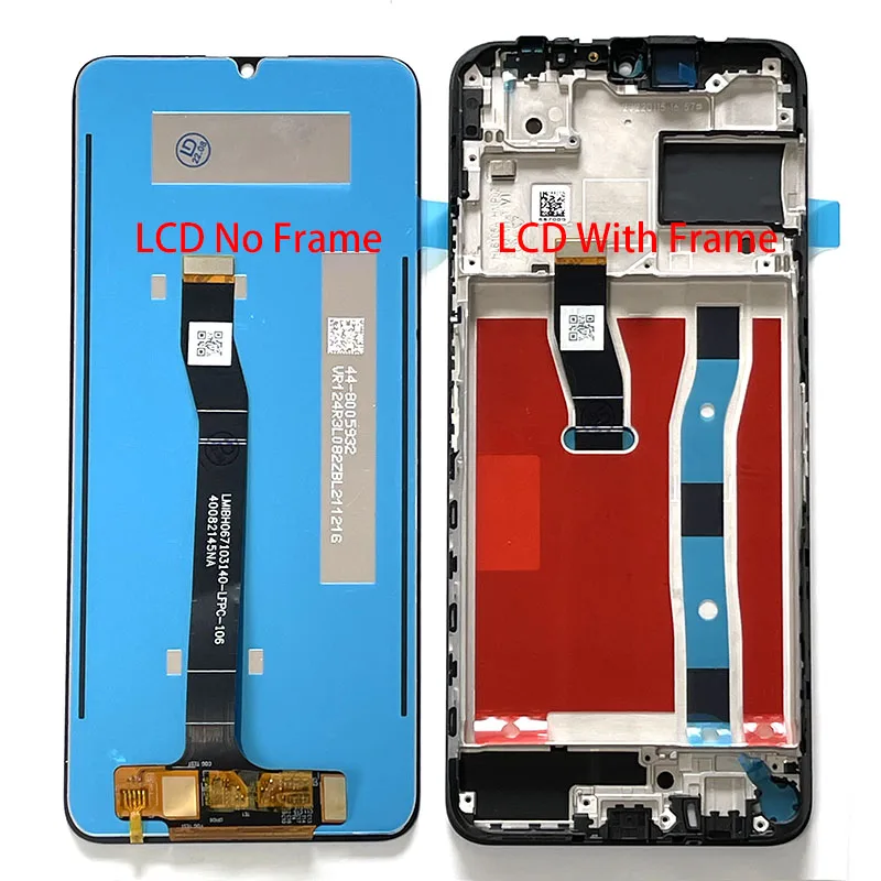 Original 6.75\'\' For Huawei Nova Y70 LCD MGA-LX9 Display Screen Frame+Touch Panel Digitizer For Huawei Nova Y70 Plus LCD Display