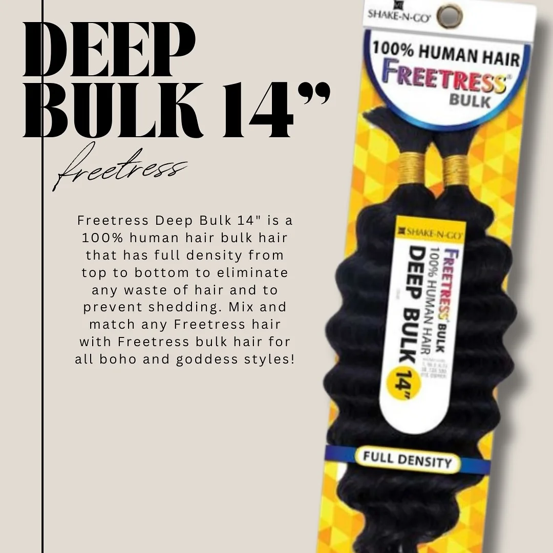 ضفائر شعر بشري من FreeTress بكميات كبيرة 14 بوصة #2