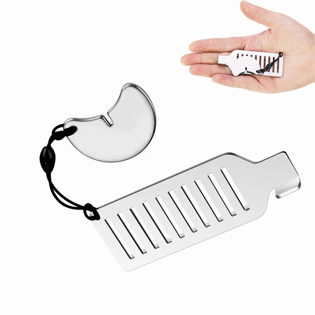 قفل باب محمول من الفولاذ المقاوم للصدأ، قفل مضاد للسرقة، أمان عالي التحمل للمنزل والفندق والشقة والمسكن الجامعي والسفر #2