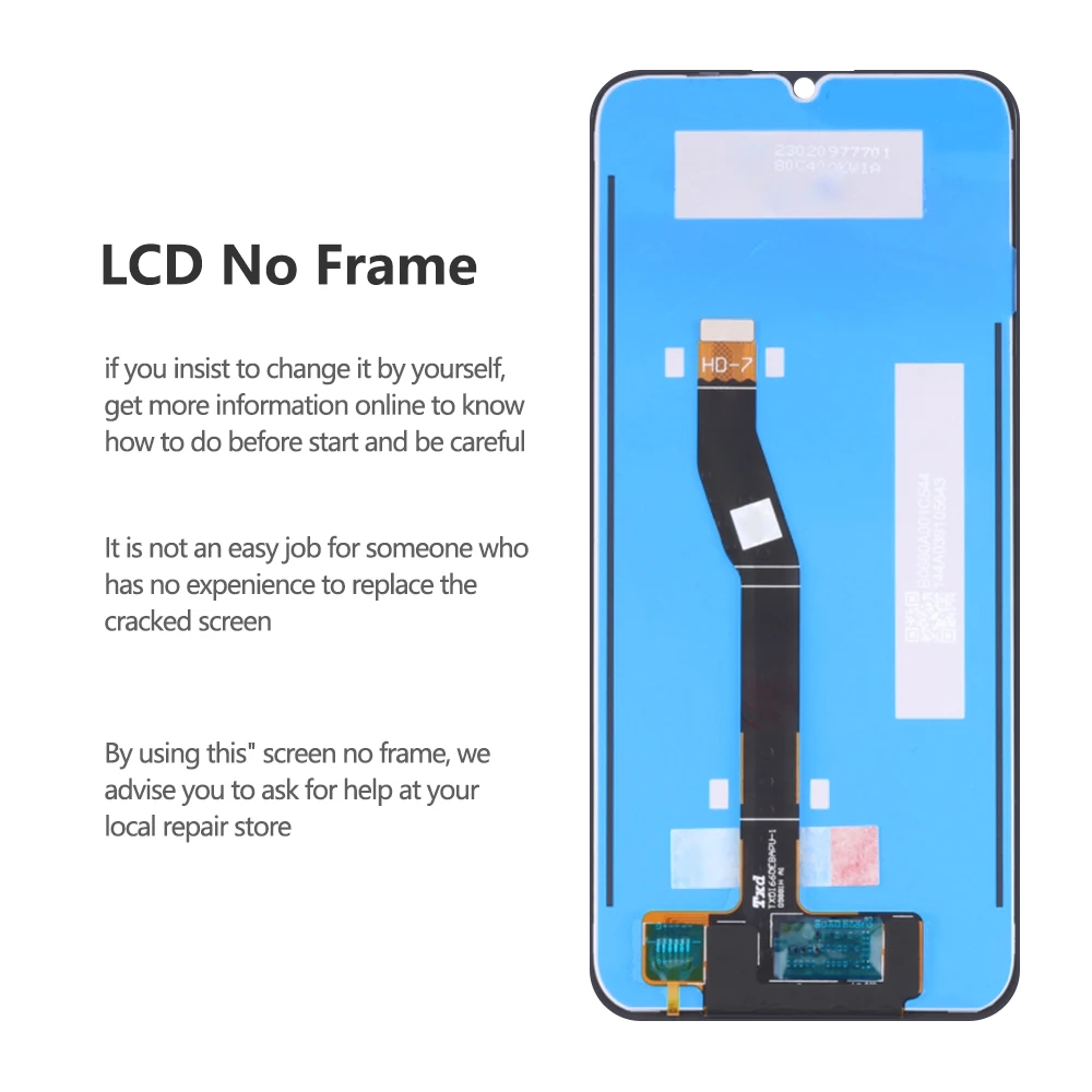 6.75\'\' For Huawei Nova Y70 LCD MGA-LX9 Display Screen Touch Digitizer Assembly For Nova Y70 Plus MGA-LX9N LCD With Frame