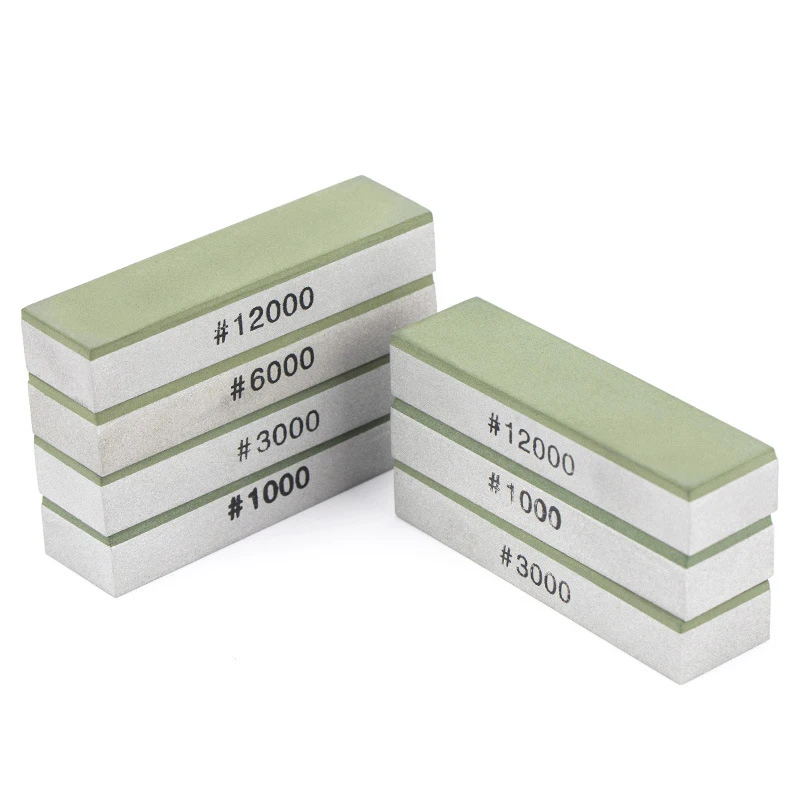 1-3Pcs 1000# 3000# 6000# 12000# High Mesh Portable Pocket Diamond Resin Sharpening Stone For All Knofes Size 70*20*11mm