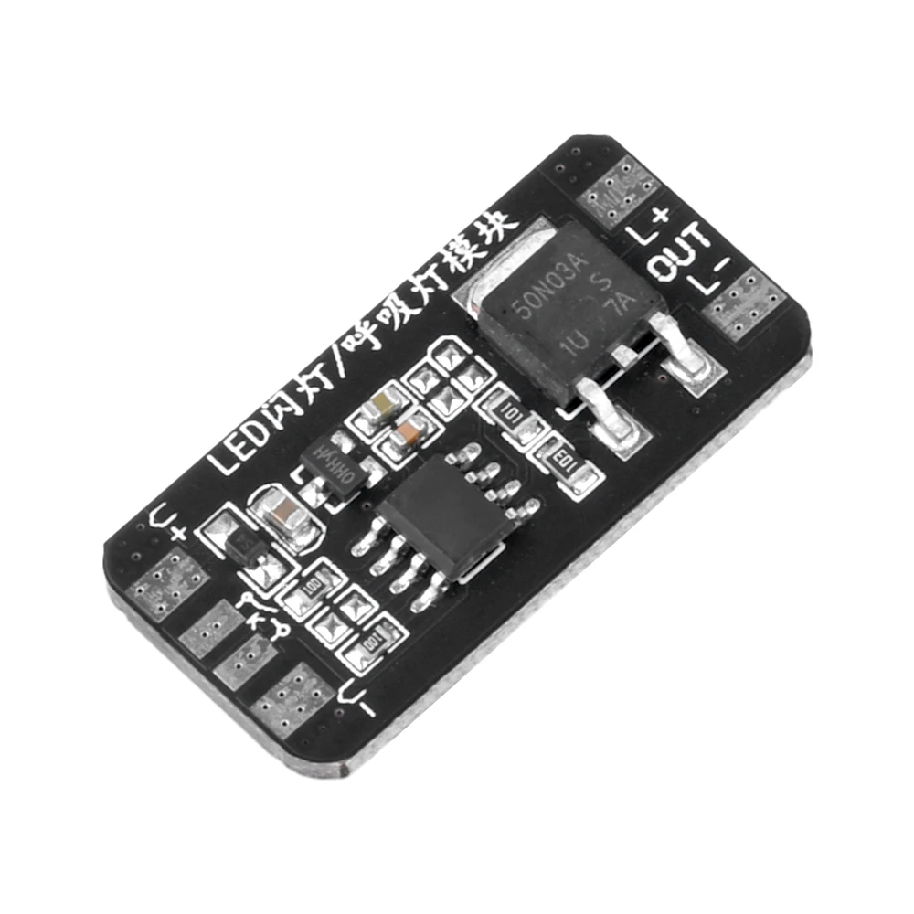 Slow Flashing Gradient Light Controller Module Gradually Fades Out Auto Dimmer Breathing Light Driver Chip 3-24V