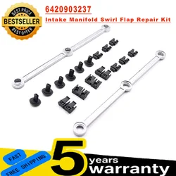 New 6420903237 6420907737 For Mercedes-Benz W204 Intake Manifold Swirl Flap Repair Runner Connecting Rod Kits car accessories