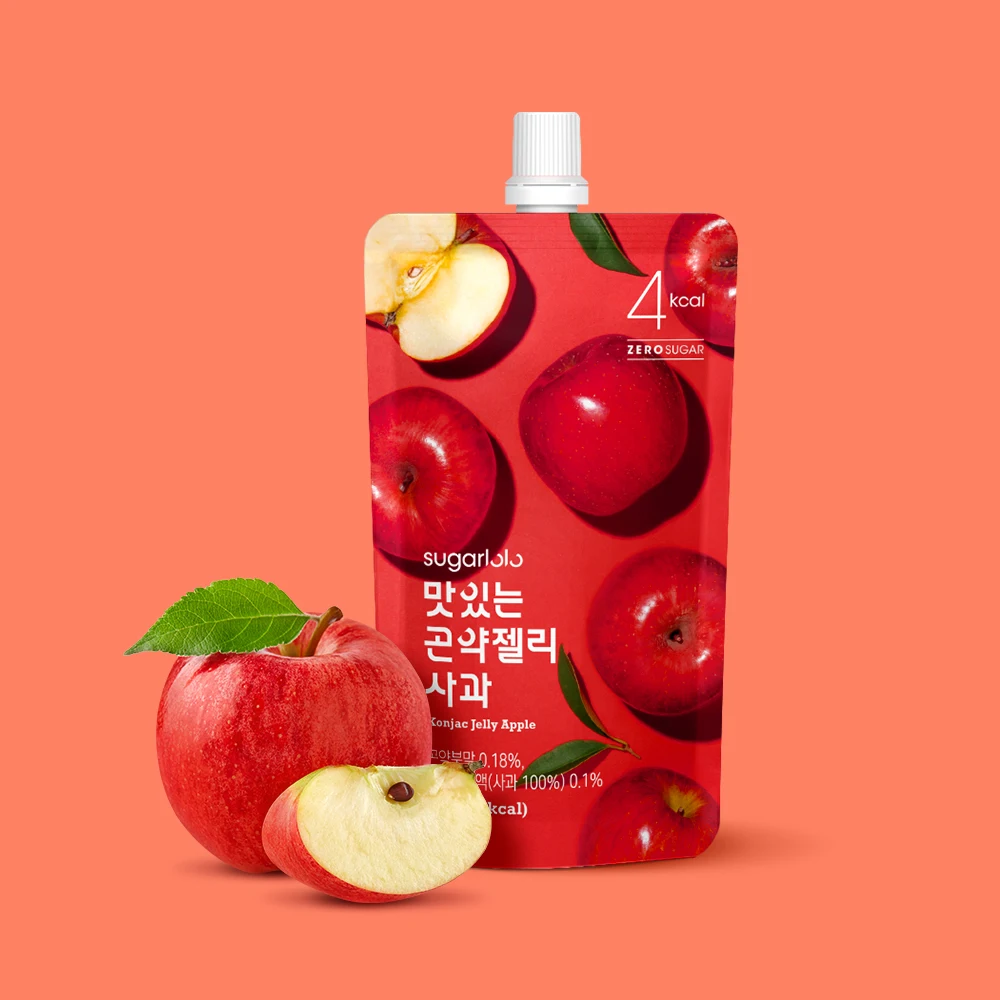 جيلي جونجاك جيلي جيلي لولو سكر منخفض السعرات الحرارية ، 10 عبوات