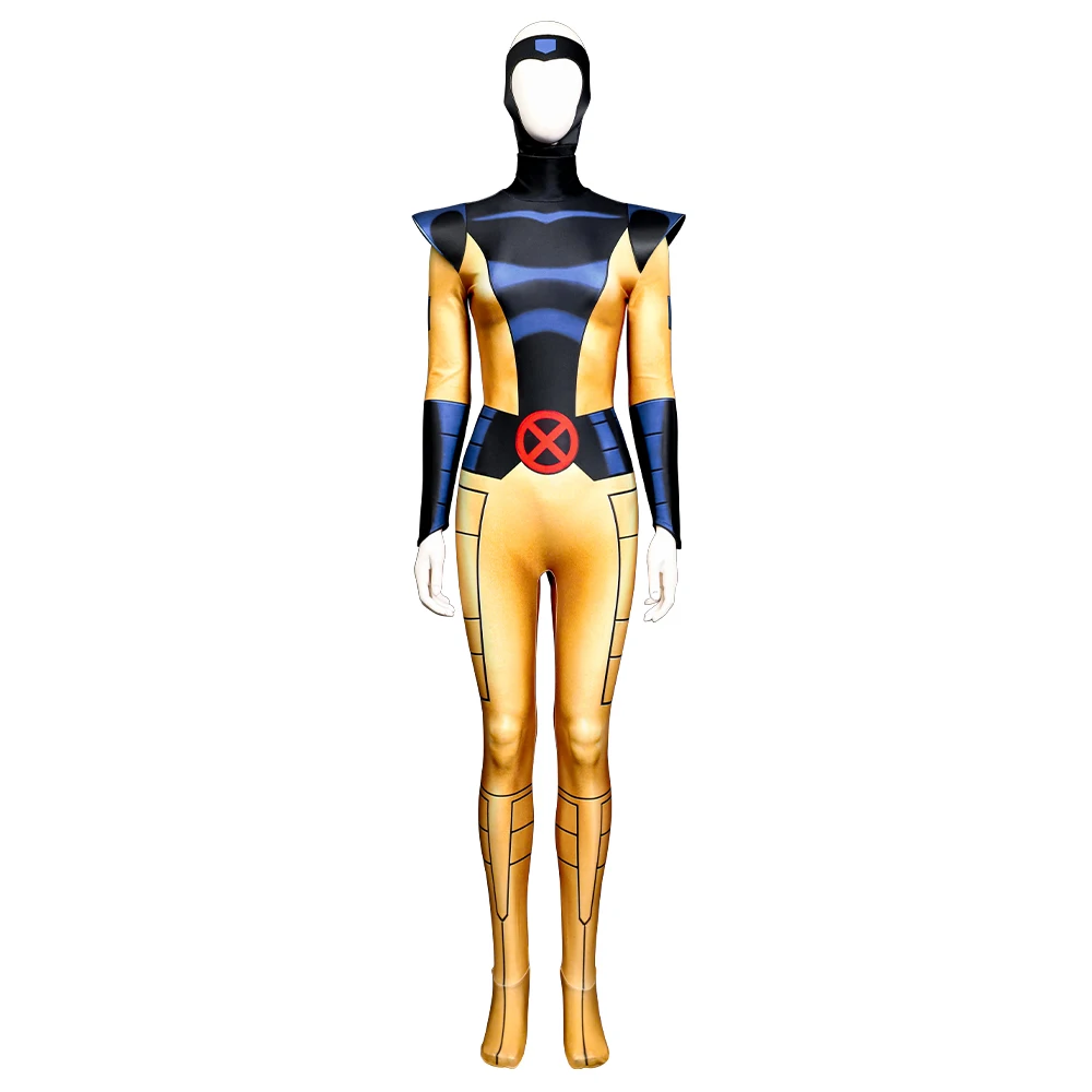 Jean Grey Summers Cosplay Phoenix Costume Anime X Women Jumpsuit Halloween Carnival Party Outfits