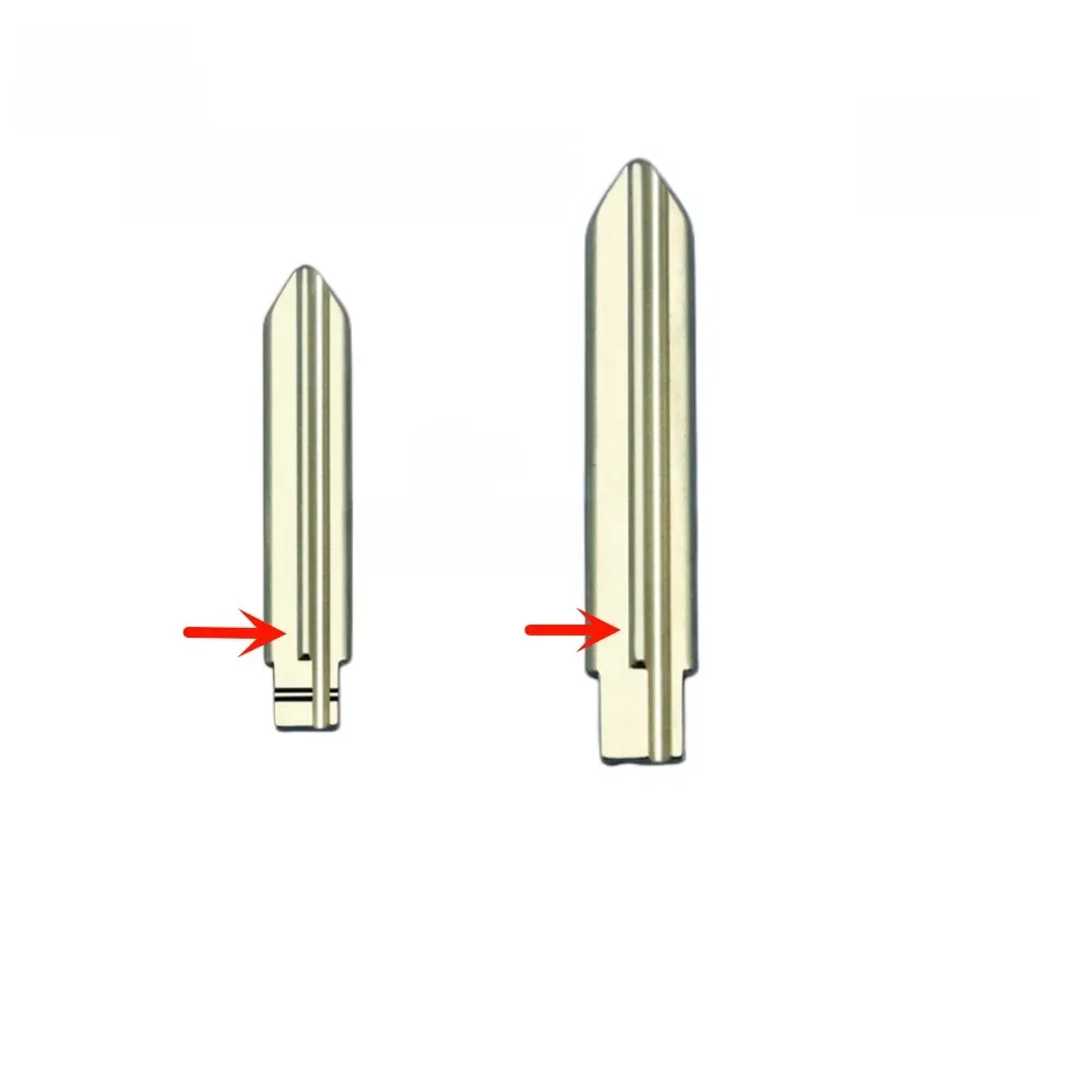 Keychannel 1 pièces SX9 clé lame universelle voiture clé vierge non coupée rabat clé à distance lame pour KD Xhorse KEYDIY JMD pour Peugeot citroën